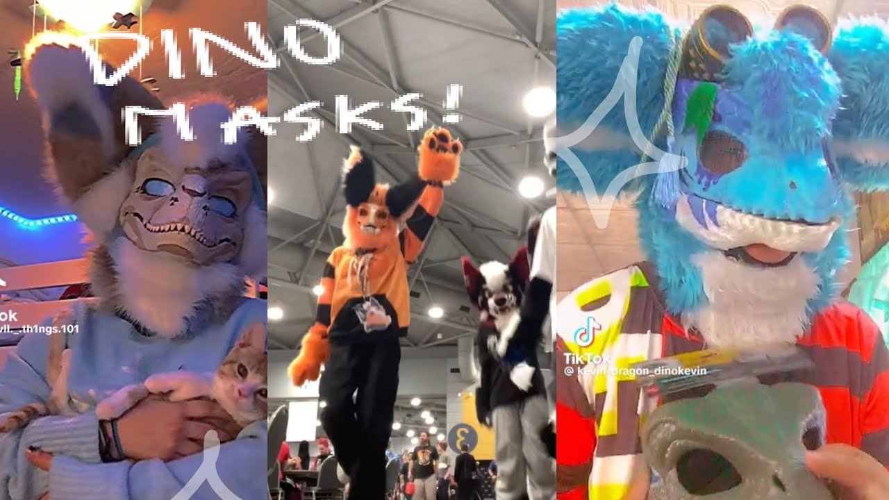 Dino mask tiktoks✨🦕🦖