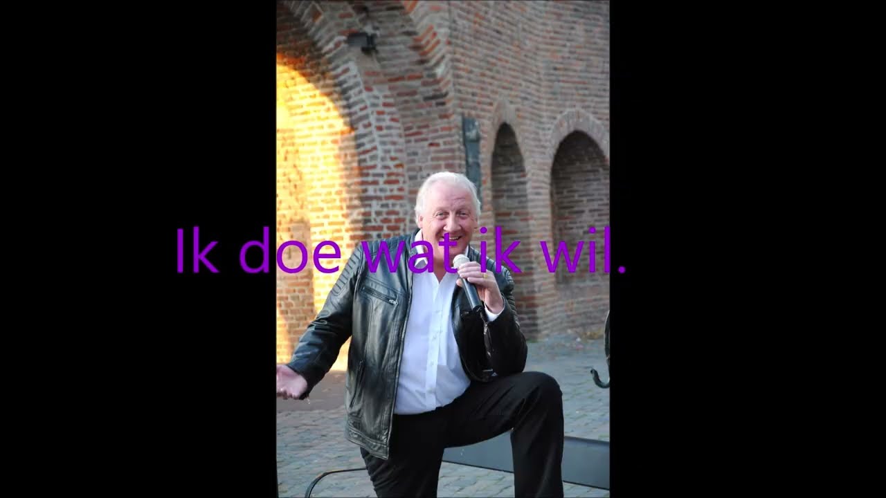 ik doe wat ik wil.  Wim Foppen
