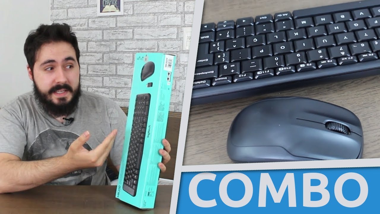 Dupla Dinâmica LOGITECH - TECLADO+MOUSE Wireless