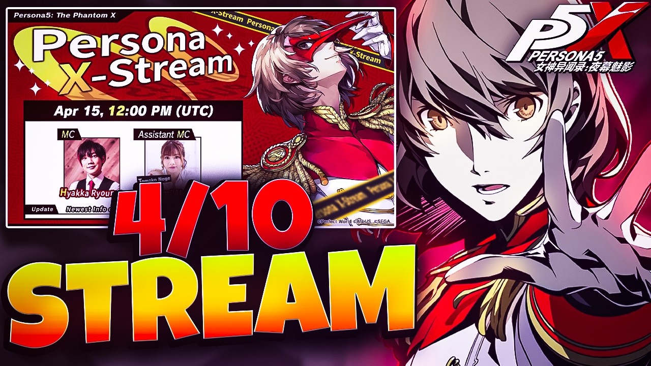 THIS LIVESTREAM WAS A L! FULL RECAP | PERSONA 5: THE PHANTOM X