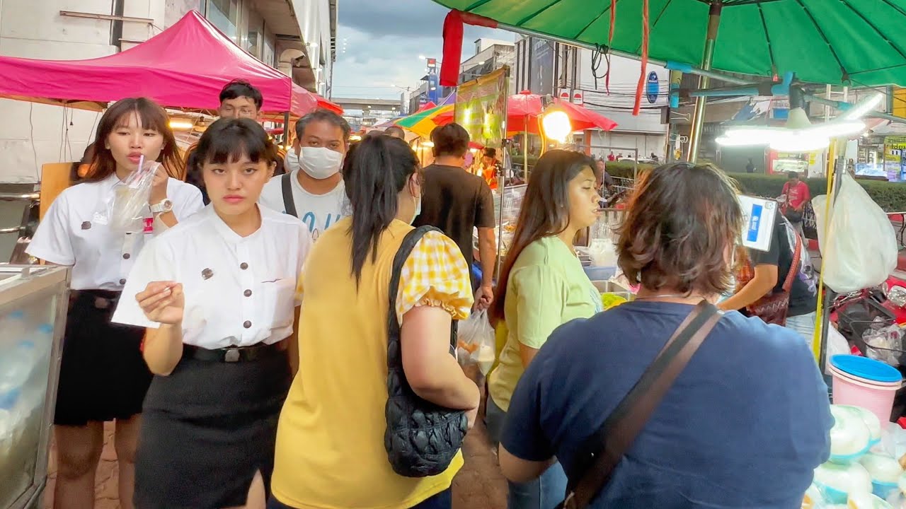 🇹🇭 Прогулка по свежему рынку Самронг - Красочное путешествие по местным вкусам
