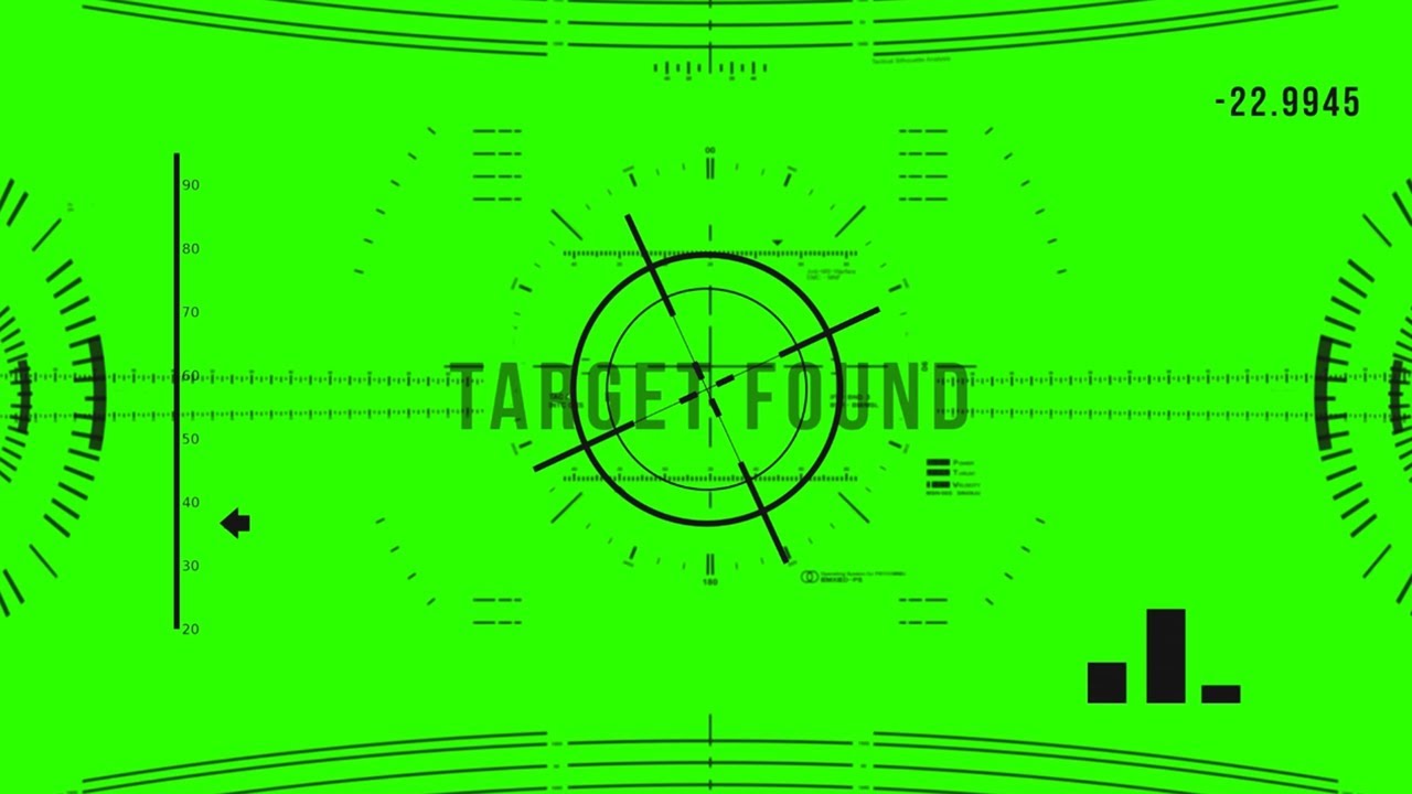 Searching for Target #1 / Green Screen - Chroma Key