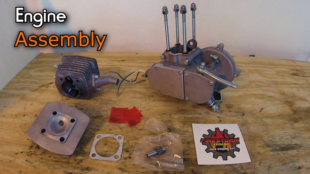 Firestorm Zeta 80 engine Assembly For Motorized Bike