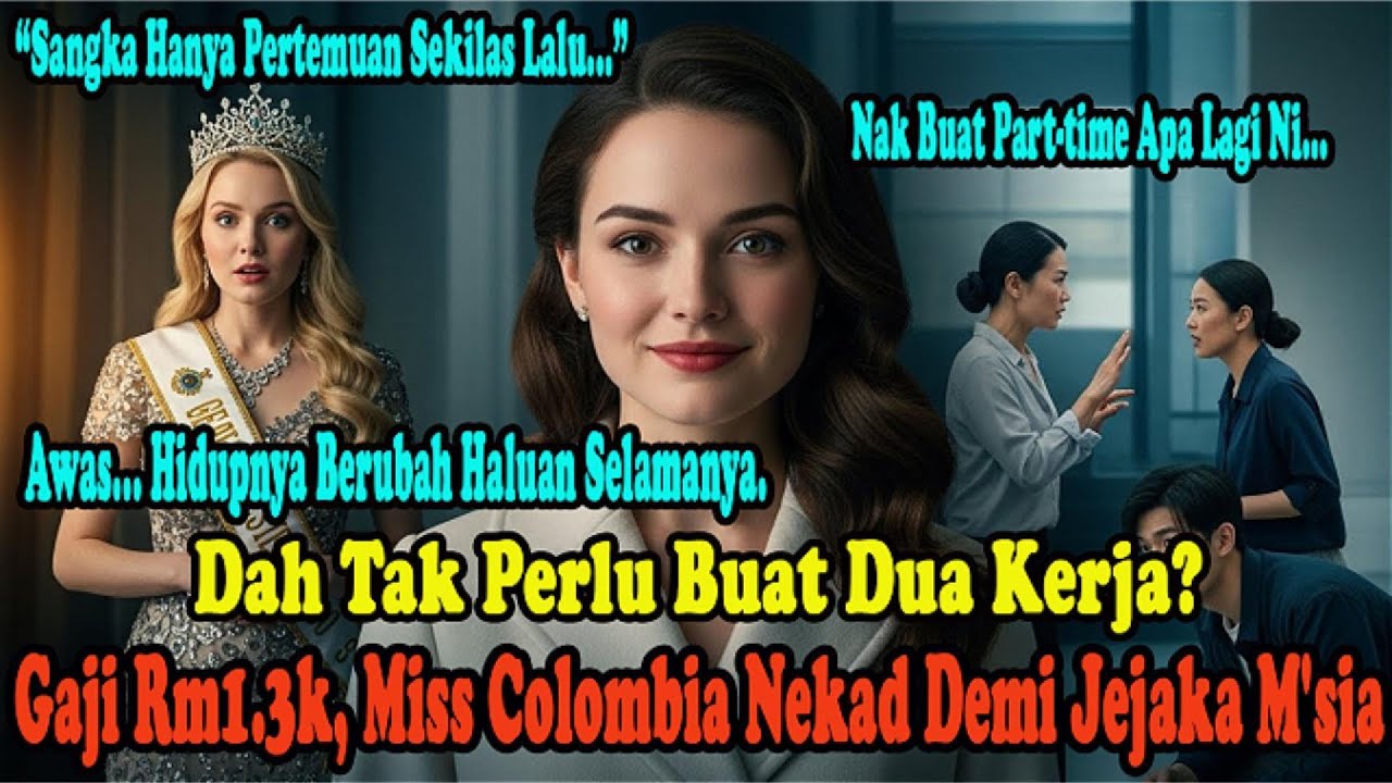 Demi Jejaka Malaysia,Miss Colombia Sanggup Tinggalkan Segalanya. Ini Sebab Dia Menangis Teresak-esak