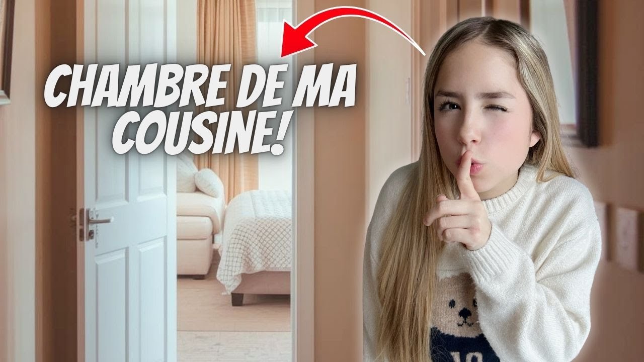 Je m'infiltre dans la chambre de ma cousine... elle ne s'y attendait pas