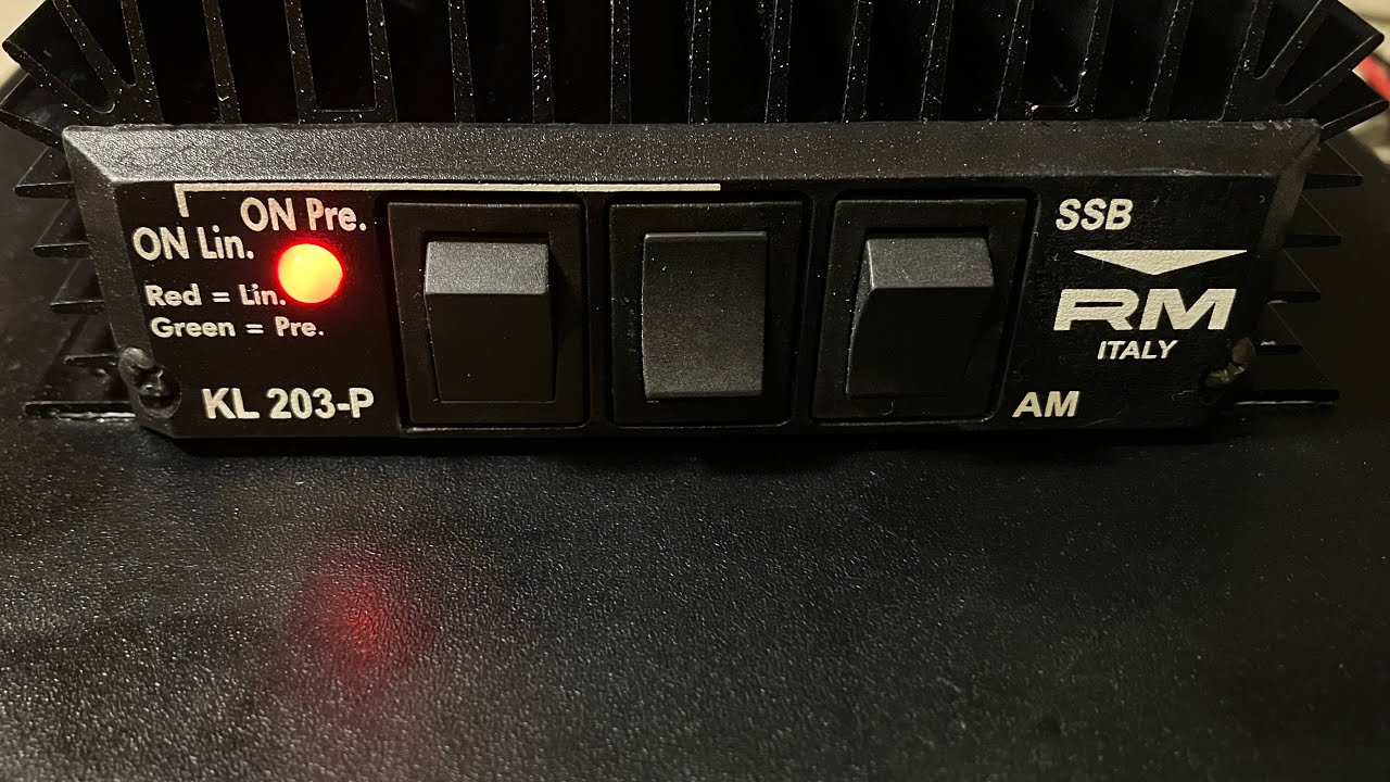 RM KL 203-P amplificador 11m y 10m, revisión y demostración.