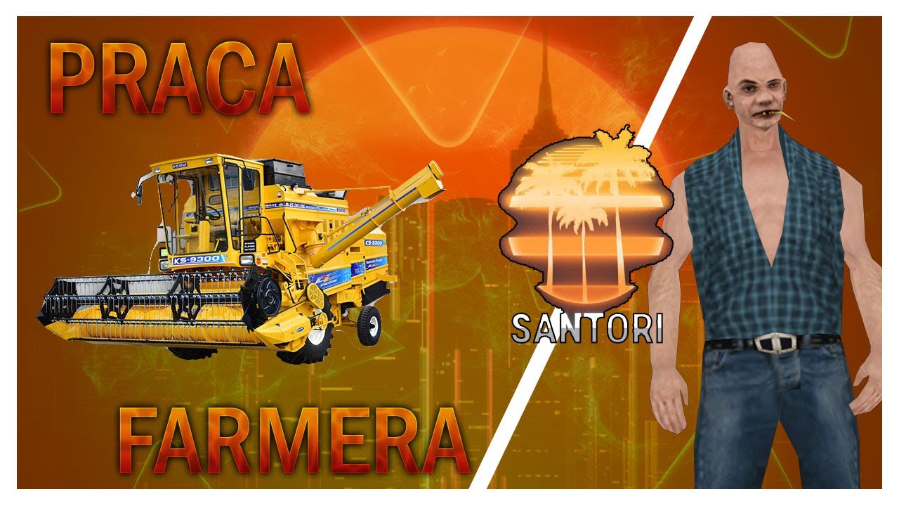 SantoriRPG [#3] 💥 Praca "Farmera" 🌾