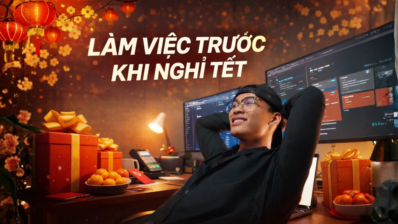 Làm Việc Trước Khi Nghỉ Tết !!!