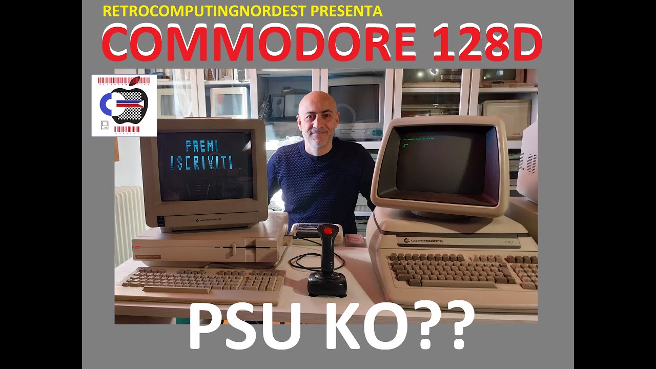 COMMODORE C128D - PSU KO? Mmm.. #commodore128 #commodore #commodore128d #c128 #commodorec128d #c64