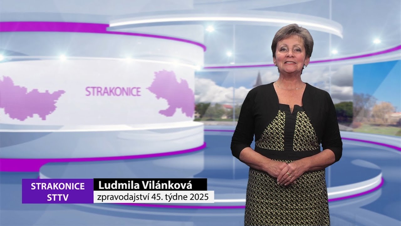 Strakonická TV: Zpravodajství 45/2025