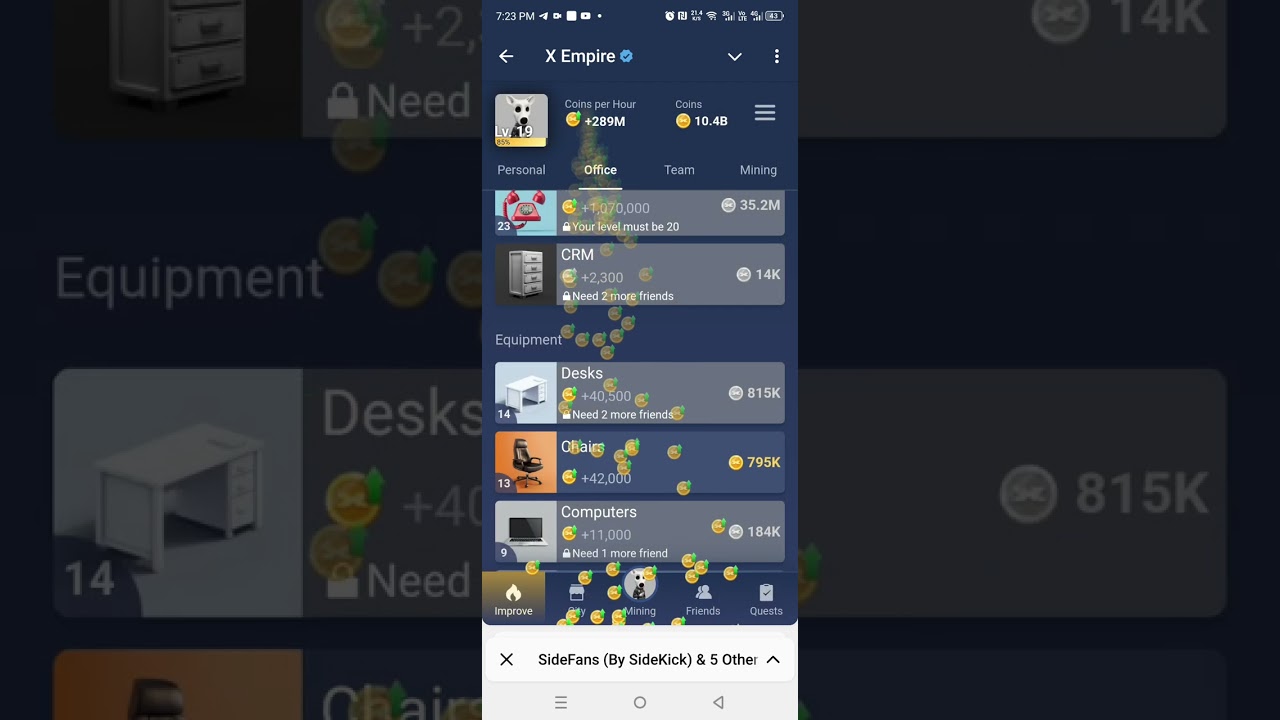 Working on X Empire Airdrop| Top Free Airdrop of Telegram.Earn Free Money@Cryptoexpert35202
