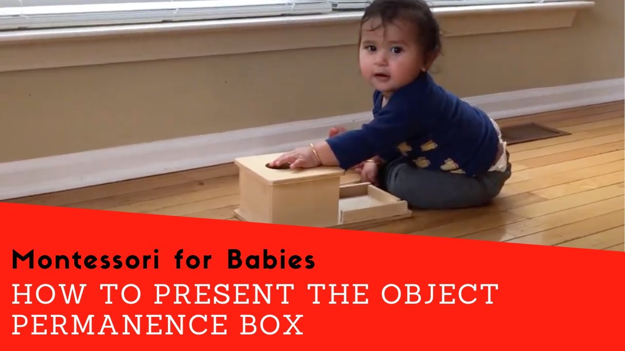How to Present the Montessori Object Permanence Box | Montessori for Babies