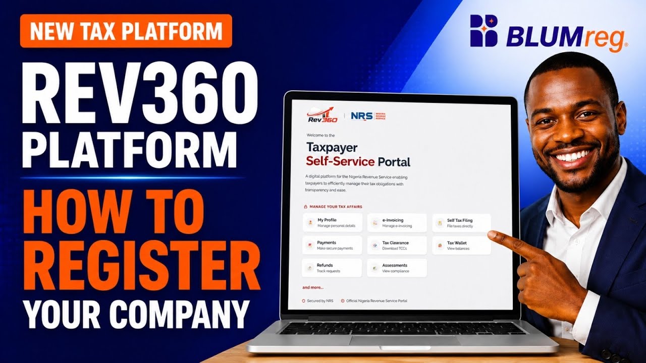 New Rev360 Platform! How To Register On Tax Platform Rev350( Step-By-Step Guild)