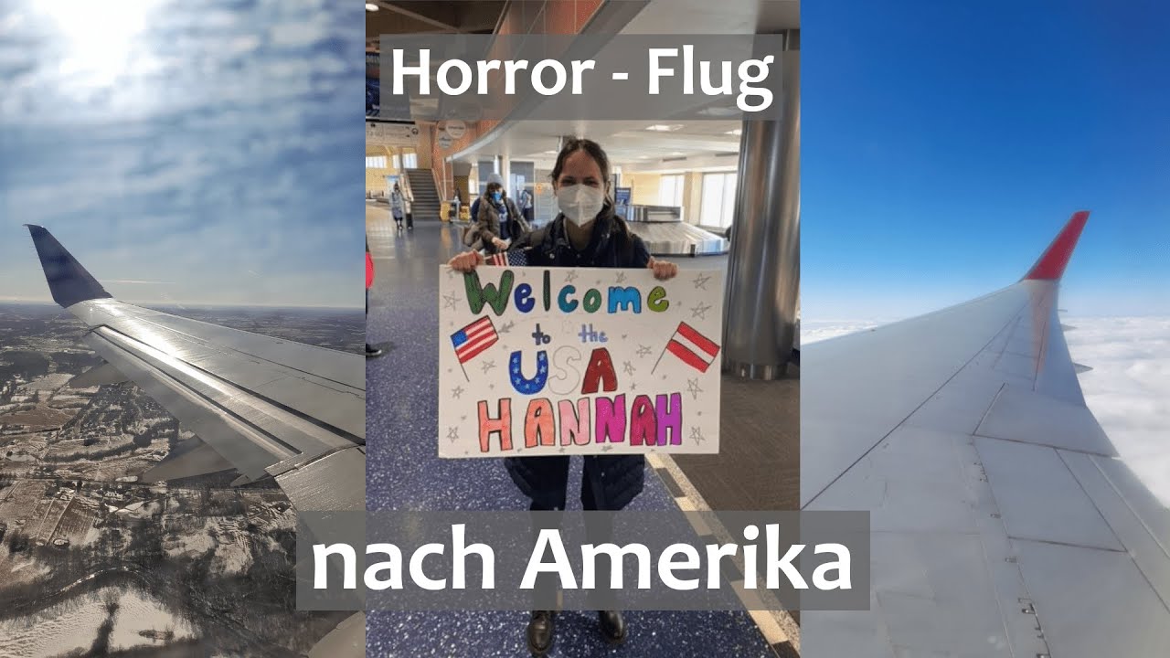 Mein Horror - Flug zu meiner Gastfamilie nach Amerika *Flug ausgefallen*
