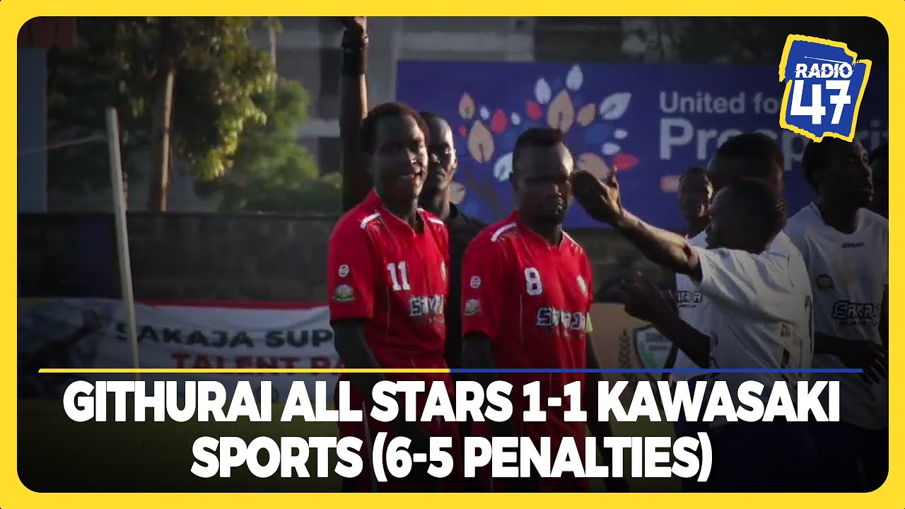 Sakaja Super Cup final highlights: Githurai All Stars 1-1 Kawasaki Sports (6-5 penalties)