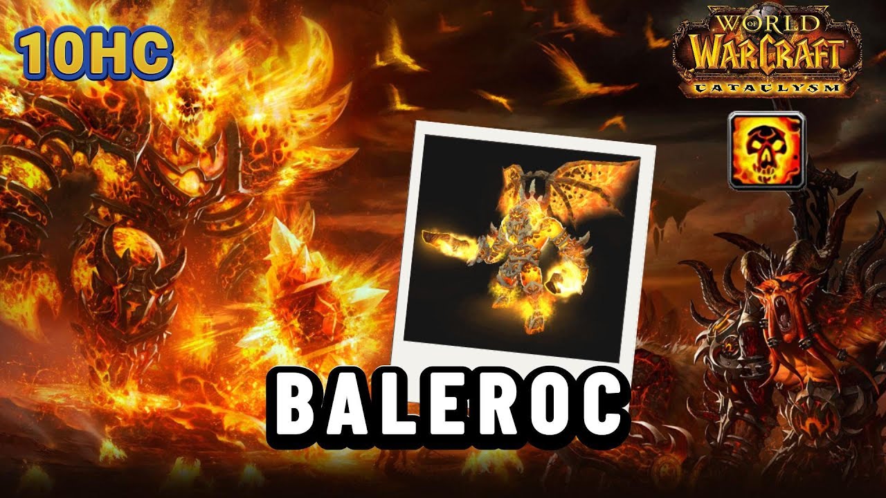 Shadow Priest BALEROC 10H - FIRELANDS Cataclysm Classic - Week 1 P3 - Zero Hour