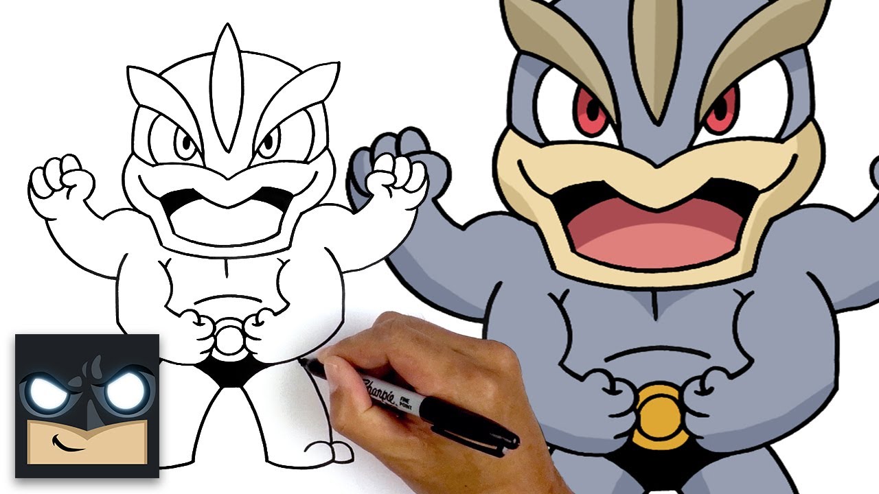 How To Draw Machamp | Pokemon