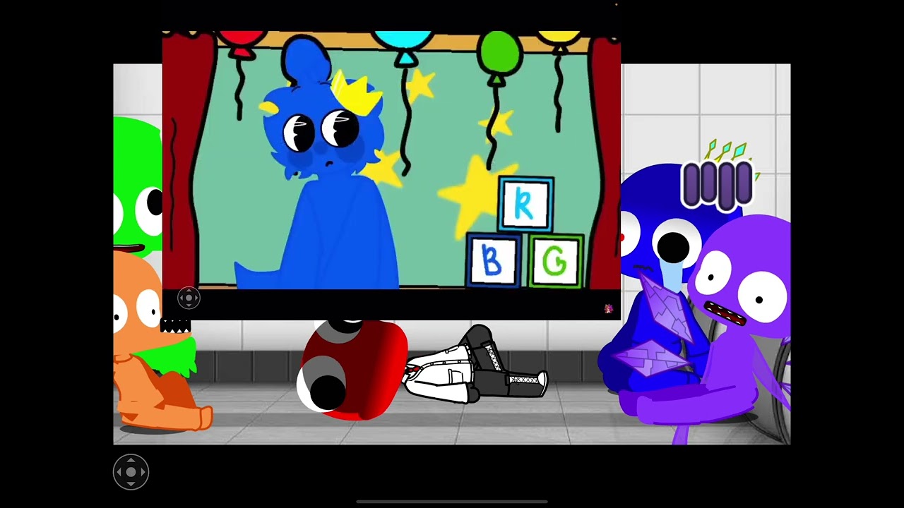 Past rainbow friends react to their future memes (part 1??)