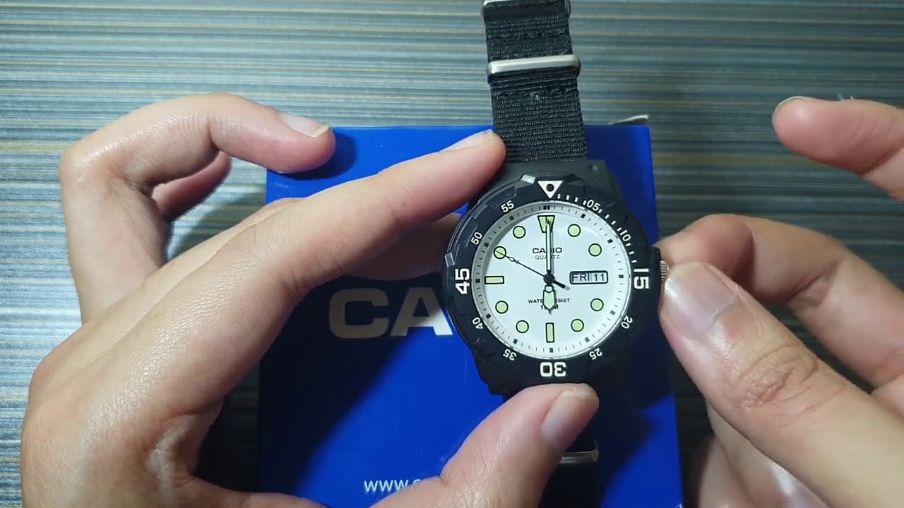 Tips Mengatur/Mengubah Hari, Tanggal dan Jam Casio MRW-200H
