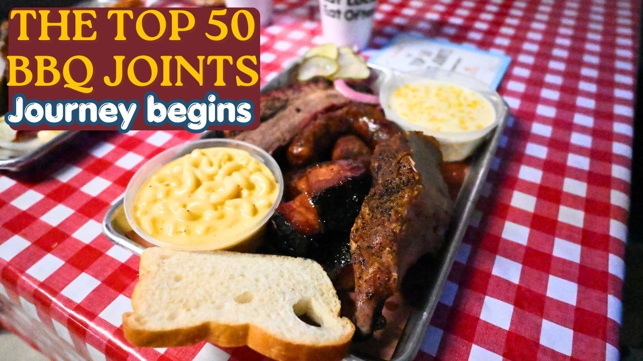 THE BBQ JOURNEY BEGINS HERE.... The Top 50 Bbq joints in TEXAS
