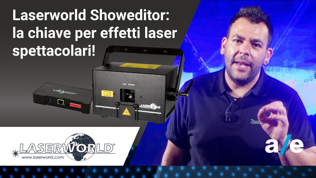 Laserworld | Showeditor: la chiave per effetti laser spettacolari!