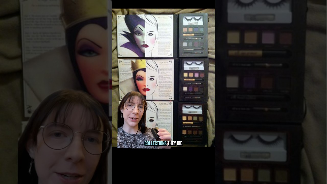 Elf X Disney Villains collab | #disneyvillains #elfcosmetics #ardell #2010snostalgia #makeup