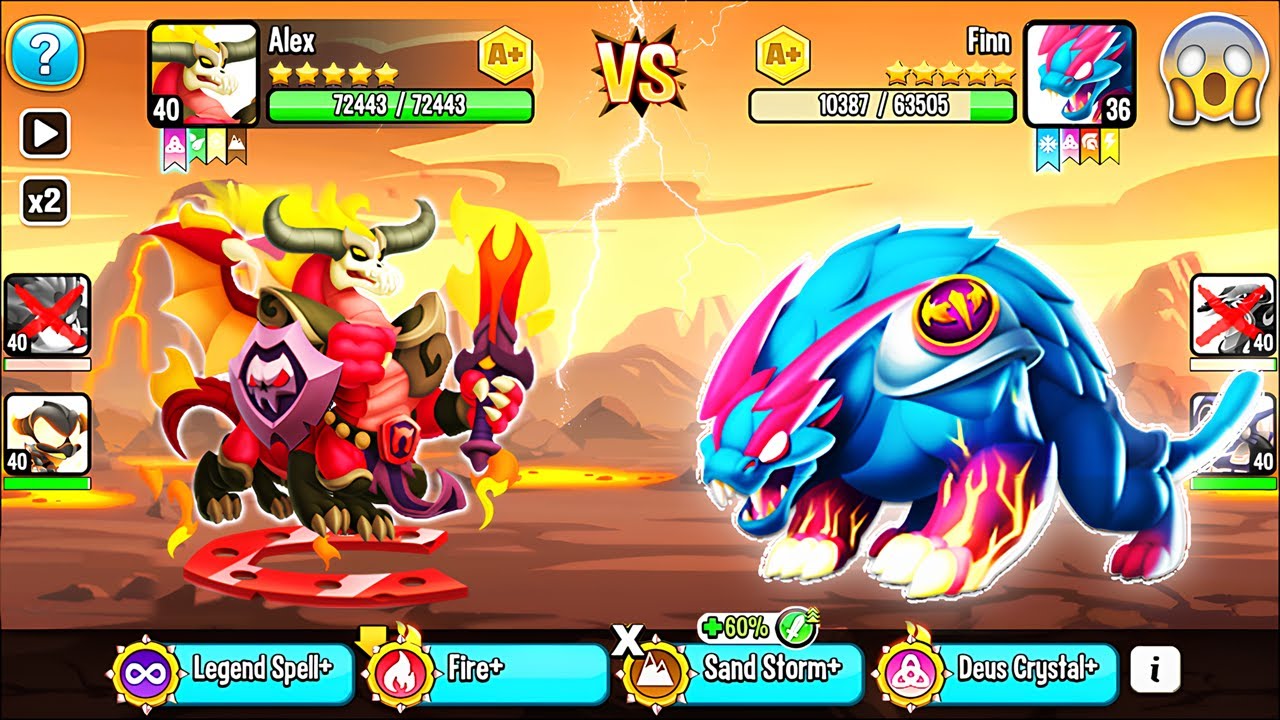 Dragon City: Warmonger Dragon | NEW League Battle 400 [MAX LEVEL] 😱