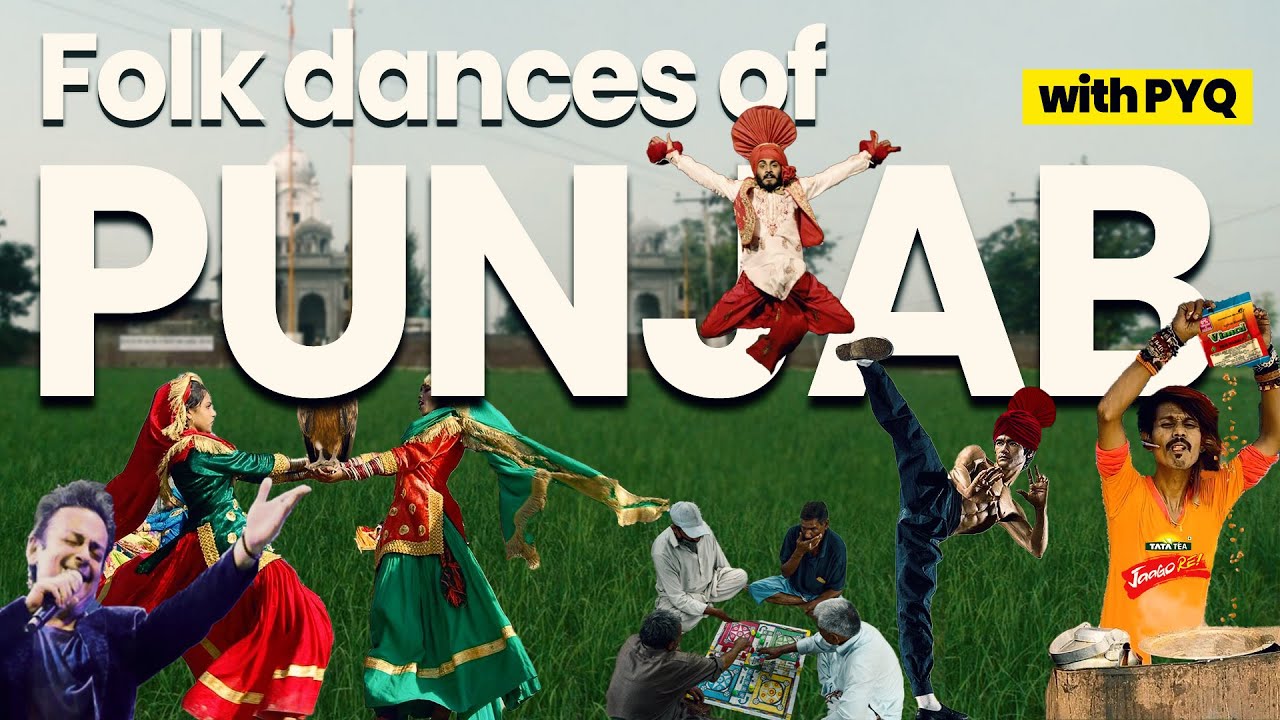 Folk Dances Of India (Mnemonics Series) I PUNJAB I SSC Static GK I Simplicrack
