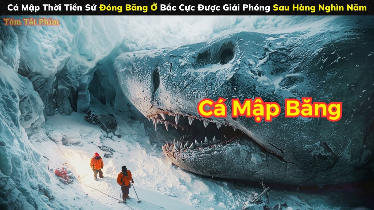 [Review Phim] C&aacute; Mập Thời Tiền Sử Đ&oacute;ng Băng Ở Bắc Cực Được Giải Ph&oacute;ng Sau H&agrave;ng Ngh&igrave;n Năm
