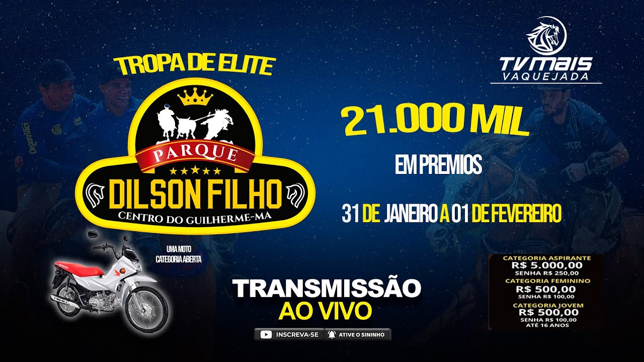 TROPA DE ELITE DO PARQUE DILSON FILHO - CENTRO DO GUILHERME - MA
