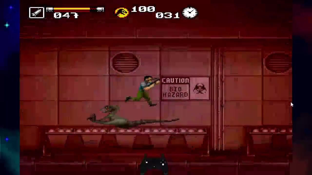 Jurassic Park 2: The Chaos continues - Raptor Attack / SNES Gameplay