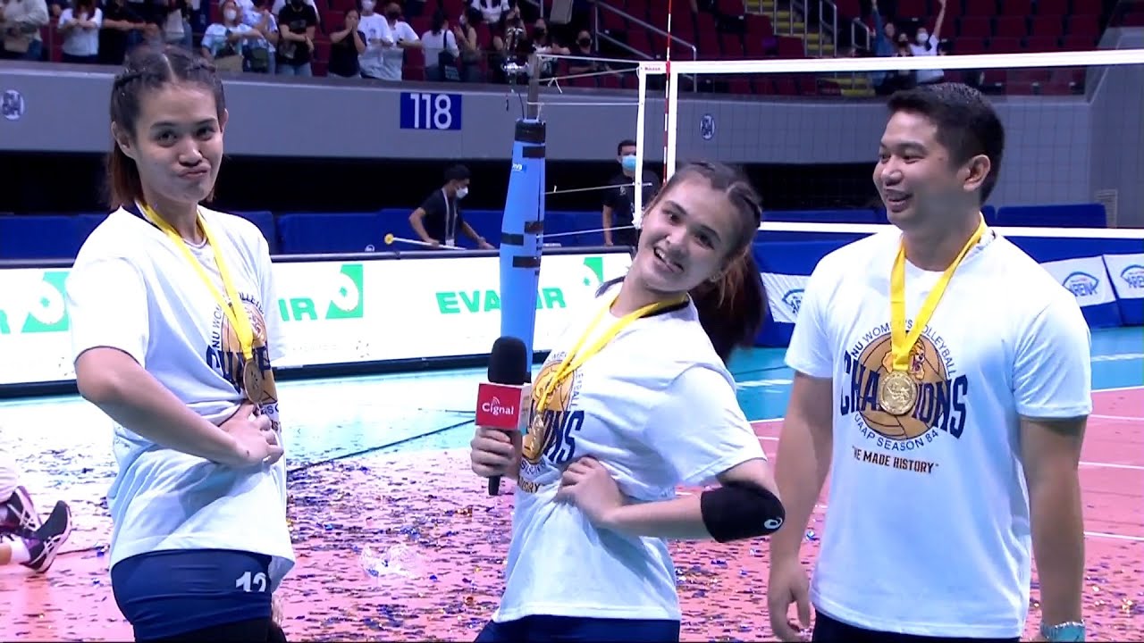 NU Lady Bulldogs Team Interview | UAAP Season 84 Women's Volleyball
