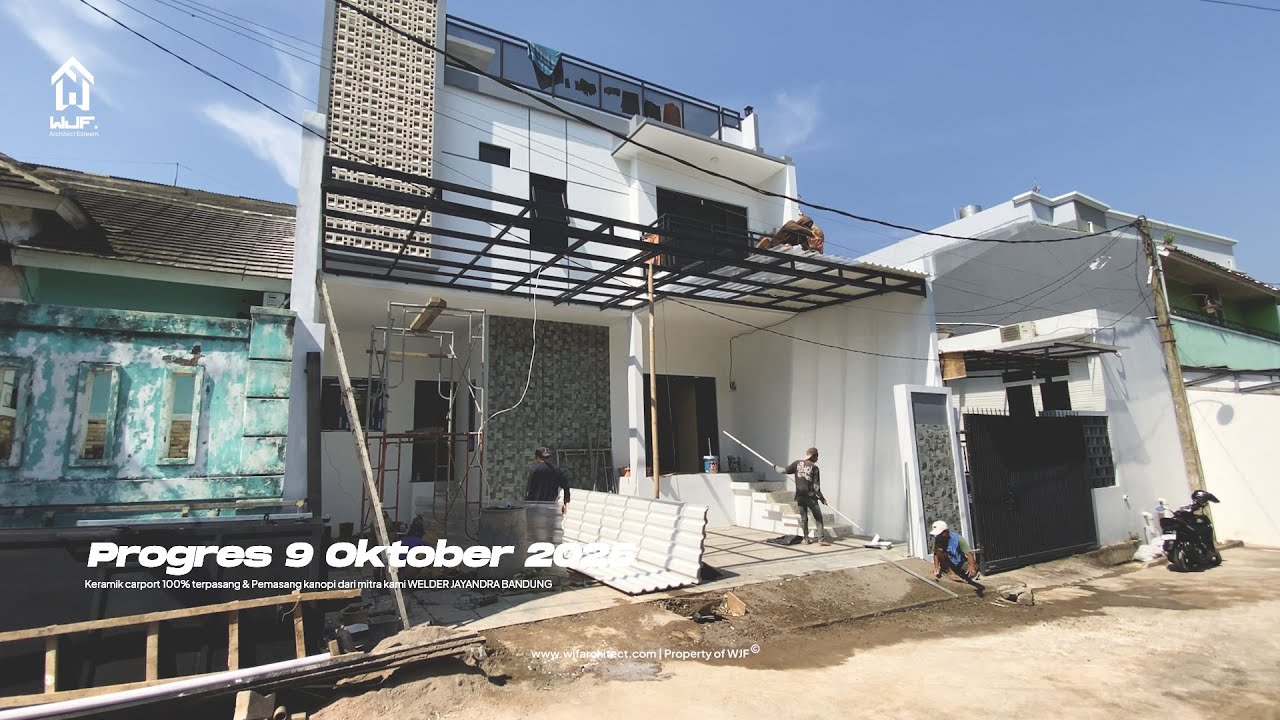 97% Progress Renovasi 2.5 lantai 700 juta Bandung✨
