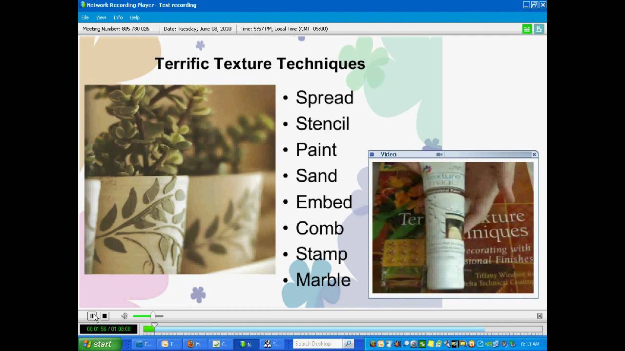 Cool2Craft - Terrific Texture Techniques On-Demand Class by Tiffany Windsor
