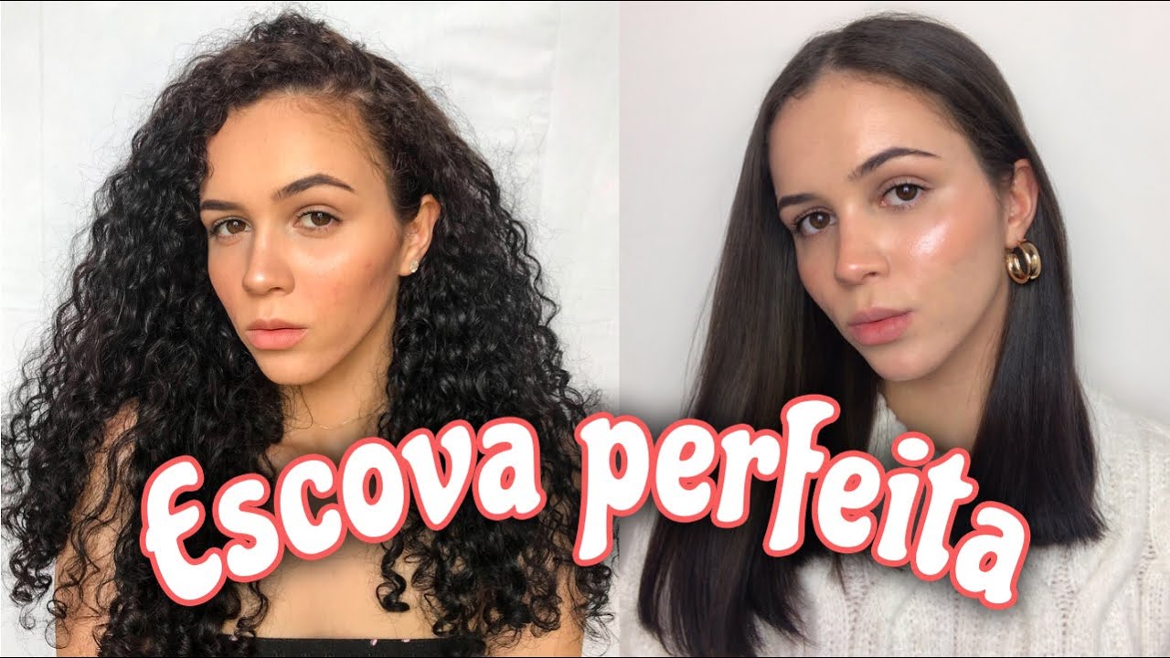 DO CACHEADO AO LISO SEM FRIZZ | COMO FAZER UMA ESCOVA PERFEITA