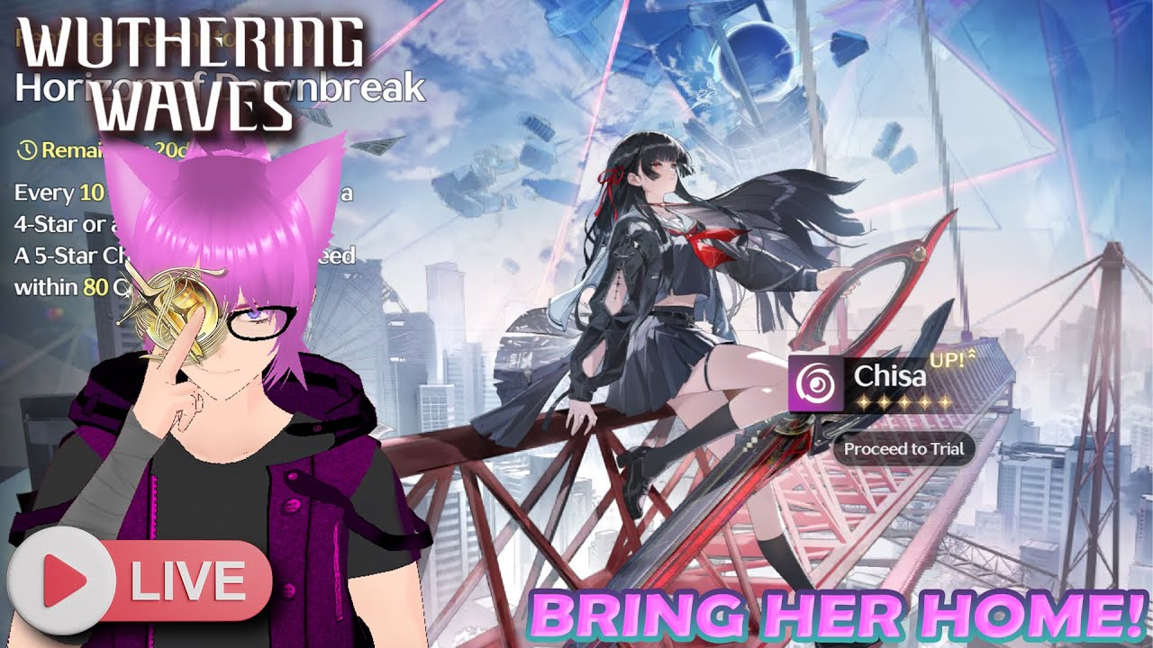 🔴 I'm Back! And It's Time To Get Her!! (ID/EN) (Wuthering Waves) #vtuberid