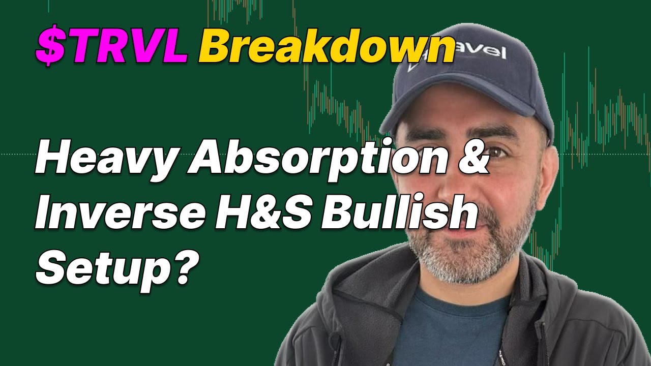 $TRVL Crypto Chart Breakdown: Heavy Absorption & Inverse H&S Bullish Setup? Why I'm Buying the Dip