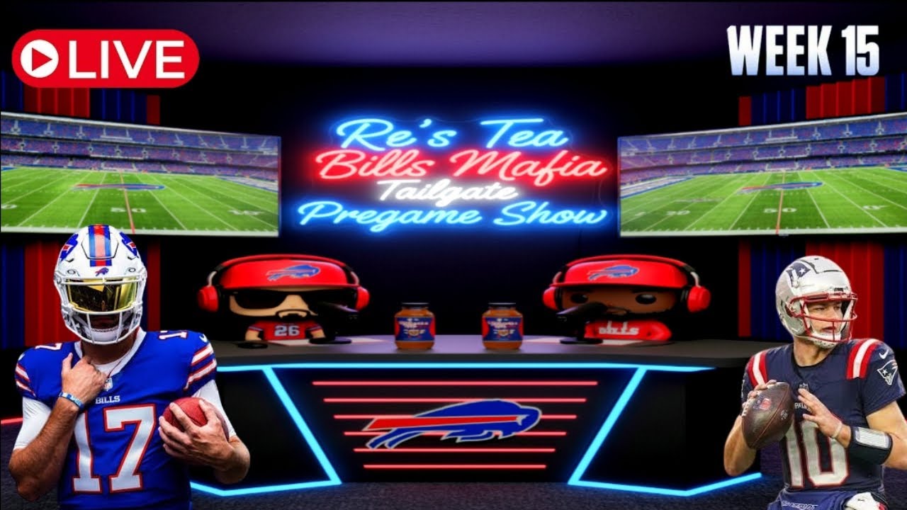 Buffalo Bills Vs. New England Patriots | Live Pregame Show | Week 15