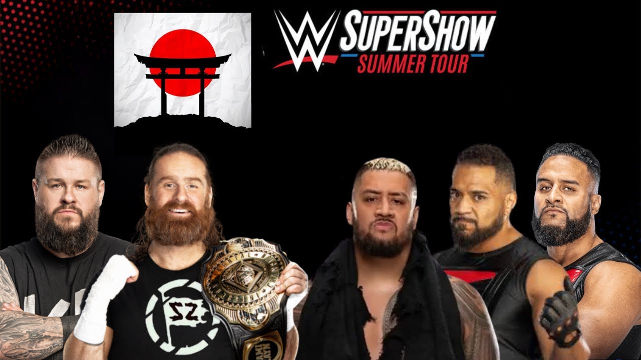 【4K】WWE Tokyo: Kevin Owens and Sami Zayn vs The Bloodline (July 27, 2024)