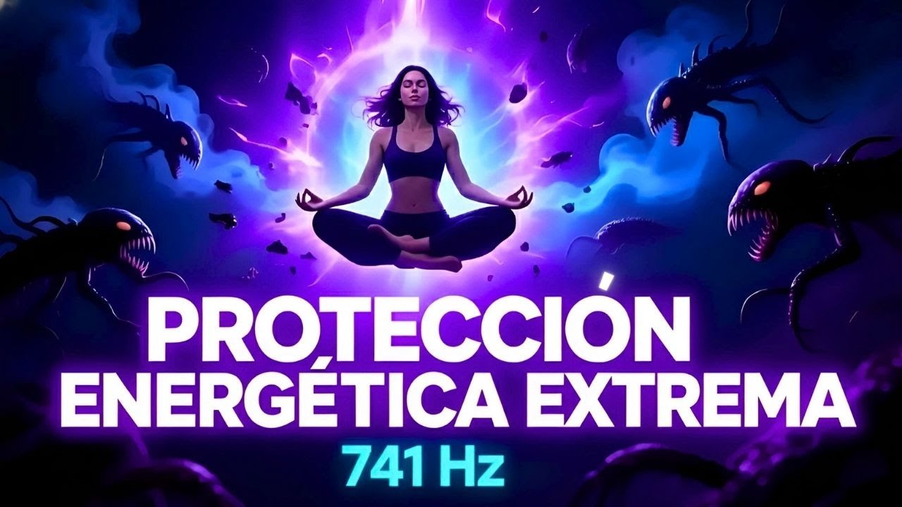 DESTRUYE Parásitos Astrales | 741 Hz: Protección Energética Extrema Rápida | Solfeggio #binaural