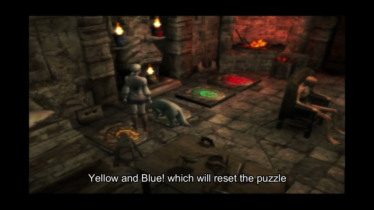 Haunting Ground: Torture room puzzle