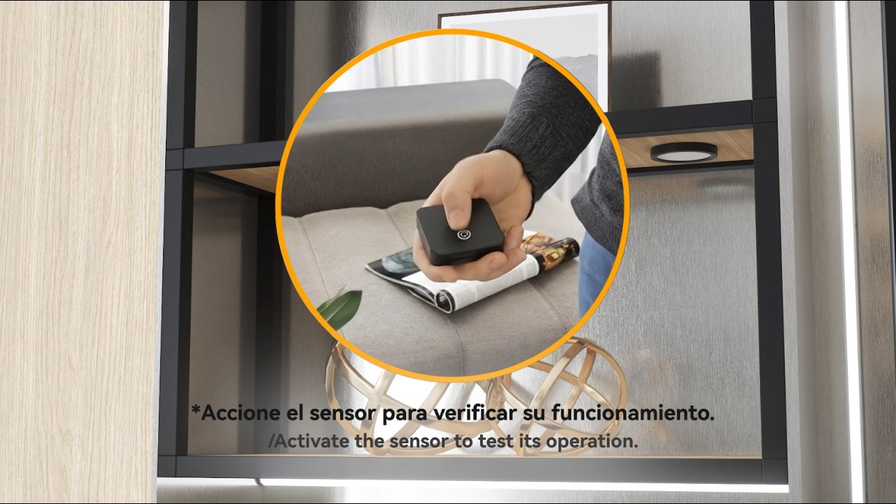Instalación y Funcionamiento Sensor Táctil Inalambrico Hil 420-02