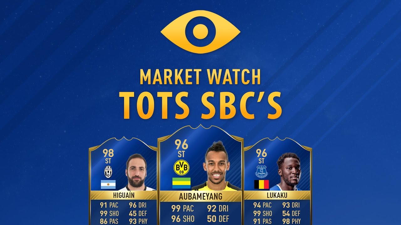 CONFIRMED TOTS SBC'S - BEST POSSIBLE INVESTMENTS?
