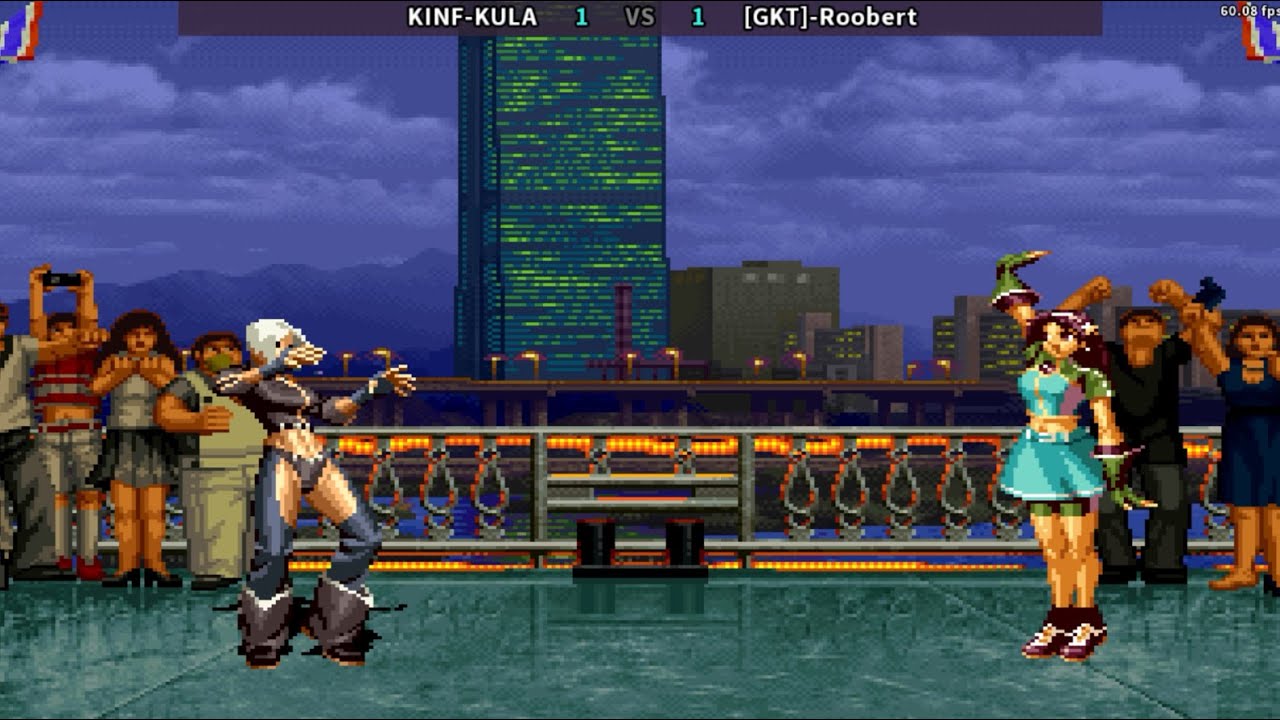 KOF 2002- KULA es desafiado por La mejor Athena de mexico👉¡KULA CUIDADO CON LOS COMBAZOS😆!