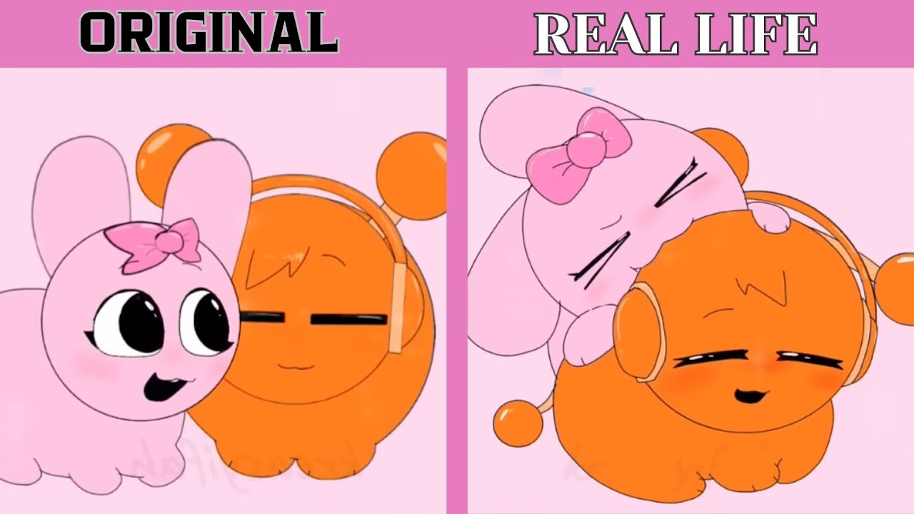 Best TikToks of Incredibox Sprunki:Pinki Love ❤️  Oren! PHASE 1 vs PHASE 2 | Original vs Real Life