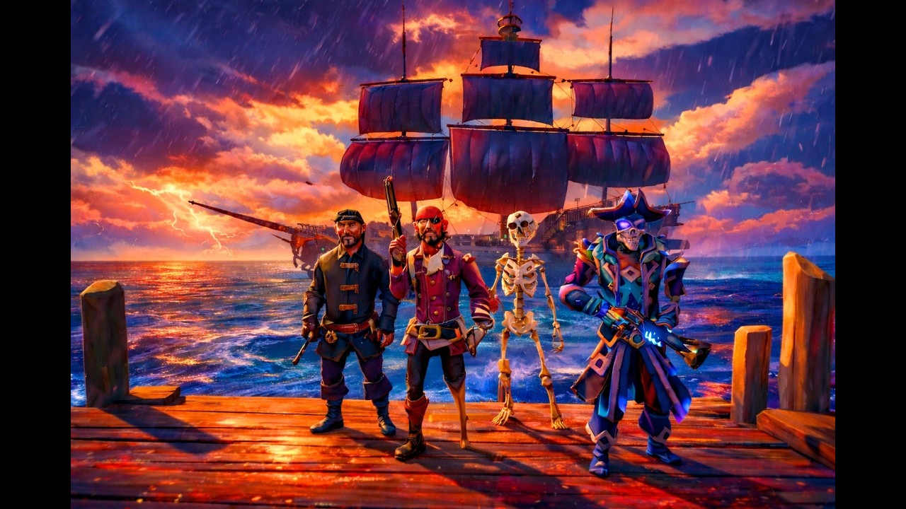 Marin le pirate d'eau douce.le retour du CAP'TAINE mais avec un nouveau pirate GRRRRR.