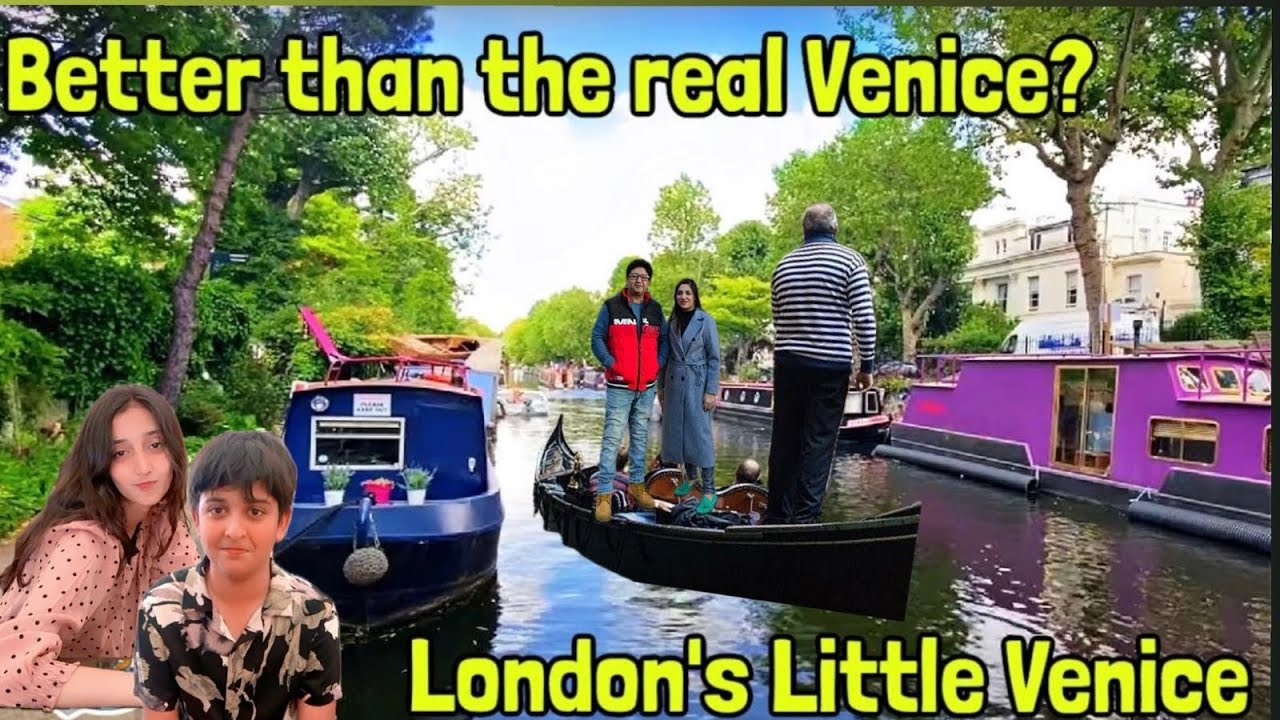 Walking tour in Little Venice: Regent's Canal. LONDON most hidden Gem!!