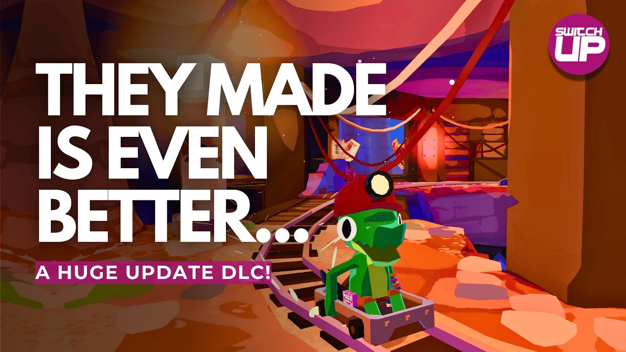 LIL GATOR Game's HUGE In The Dark DLC Just DOUBLED the GAME On Nintendo Switch!
