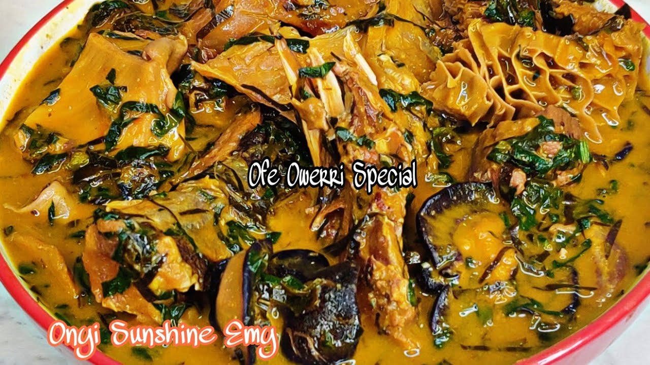 How To Cook Ofe Owerri | Ofe Owerri | Special Soup For The Kings | Onyi Sunshine Emy