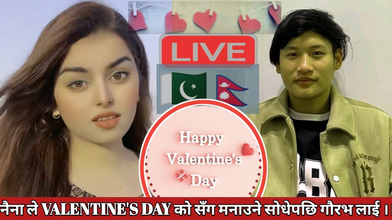 Naina Sohail question to Gaurav Rai about Valentine's🌹day 💘 live ❤️